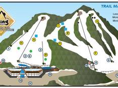 Mappa delle piste Spring Mountain