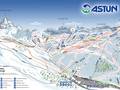 Mappa delle piste Astún