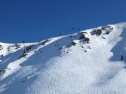 Terreno estremo presso la seggiovia quadrupla Privilège