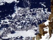 Vista dalla cima del Rothorn su Valbella