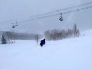 Neve fresca alla seggiovia Super Condor Express