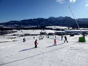 Pista facile presso lo skilift del paese