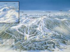 Mappa delle piste Le Mourtis