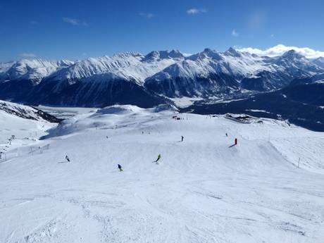 Offerta di piste Alpi dell'Albula – Offerta di piste St. Moritz - Corviglia