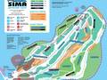 Mappa delle piste Mount Sima