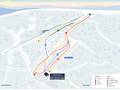 Mappa delle piste Drammen (Skimore)