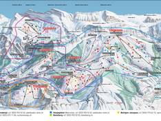 Mappa delle piste Adelboden/Lenk - Chuenisbärgli/Silleren/Hahnenmoos/Metsch