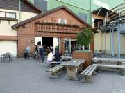 Area esterna del ristorante con buffet all inclusive