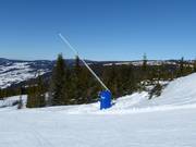 Lancia da neve a Hafjell