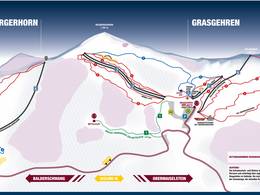 Mappa delle piste Grasgehren - Bolgengrat