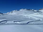 Pista di fondo in quota al Kitzsteinhorn