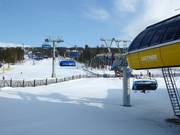 S Levi South - 6pers.| Seggiovia ad alta velocità (ad agganc. autom.) con cupola di prot. e riscald. sedile