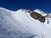 Itinerario sciistico Wilde Grub'n alla stazione a valle