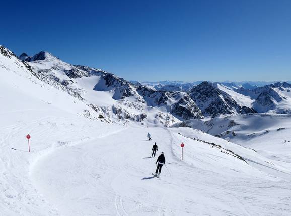 Panorama sul Gaiskarferner