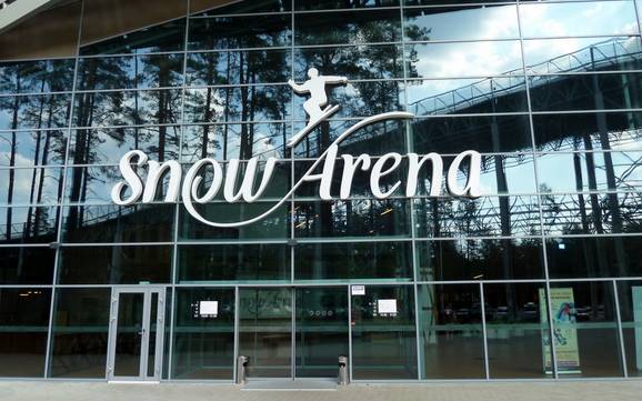 Stazione a valle più alta nella Contea di Alytus – struttura per lo sci indoor Snow Arena - Druskininkai