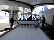 Il personale è presente durante la salita