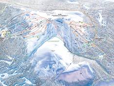 Mappa delle piste Ylläs