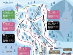 Mappa delle piste Amihari