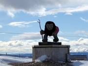 Il simbolo sulla vetta dell'Hovde