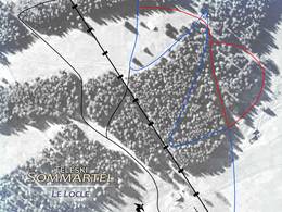 Mappa delle piste Sommartel - Le Locle