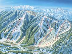 Mappa delle piste Mountain High West