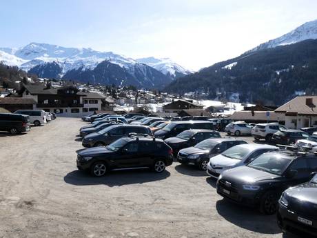 Davos Klosters: Accesso nei comprensori sciistici e parcheggio – Accesso, parcheggi Madrisa (Davos Klosters)