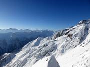 Vista mozzafiato dalla stazione a monte Pejo 3000