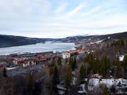 Åre con il lago Åresjön