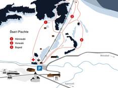 Mappa delle piste Brülisau-Leugangen