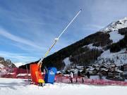 Innevamento del Murmi Snowpark