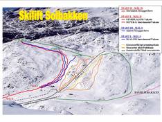 Mappa delle piste Solbakken - Sisimiut