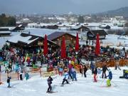 Après-ski alla stazione a valle di Hausberg