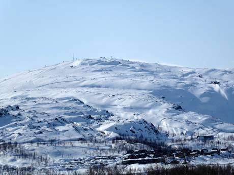 Norrbotten: Dimensione dei comprensori sciistici – Dimensione Riksgränsen