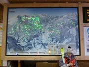 Mappa dettagliata delle piste con indicazione dello stato