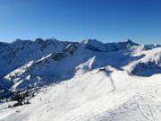 Vista dal Fellhorn verso la Kanzelwand