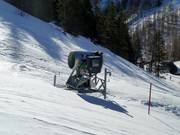 Cannone da neve sulla Wurzeralm