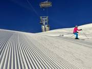 Pista perfettamente preparata al Rosskopf