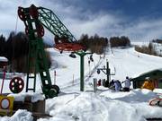 Priedröflift - Skilift con T-bar/ancora