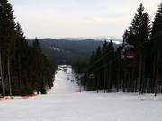 Itinerario sciistico sotto la seggiovia combinata