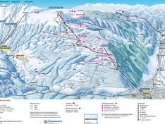 Mappa delle piste Brambrüesch/Dreibündenstein - Chur