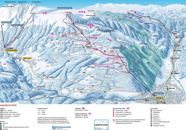 Brambrüesch/Dreibündenstein – Chur Brambrüesch/Dreibündenstein – Chur