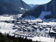 Vista su Waiding dalla cabinovia