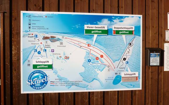Circondario del Vogtland: Orientamento nei comprensori sciistici – Orientamento Schöneck (Skiwelt)