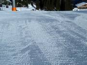 Discesa preparata a Mellau