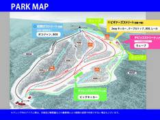 Mappa delle piste Sapporo Kokusai - Jozankei Kogen