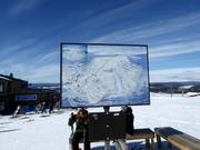 Mappa delle piste nell’area sciistica Idre Fjäll