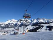 Schönanger - 6pers.| Seggiovia ad alta velocità (ad agganciamento automatico) con cupole di protezione