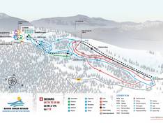 Mappa delle piste Le Revard