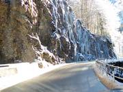 Strada Postalm da Strobl sul Wolfgangsee
