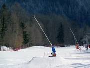 Lance da neve nell’area sciistica di Le Tourchet